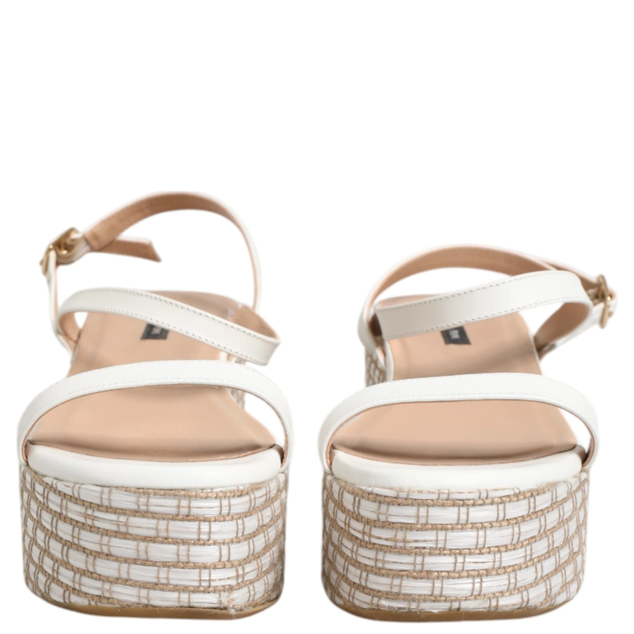 White Espadrilles Ankle Strap Sandals Shoes