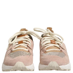 Multicolor Suede Low Top Women Sneakers Shoes