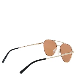 Gold Plastic Sunglasses