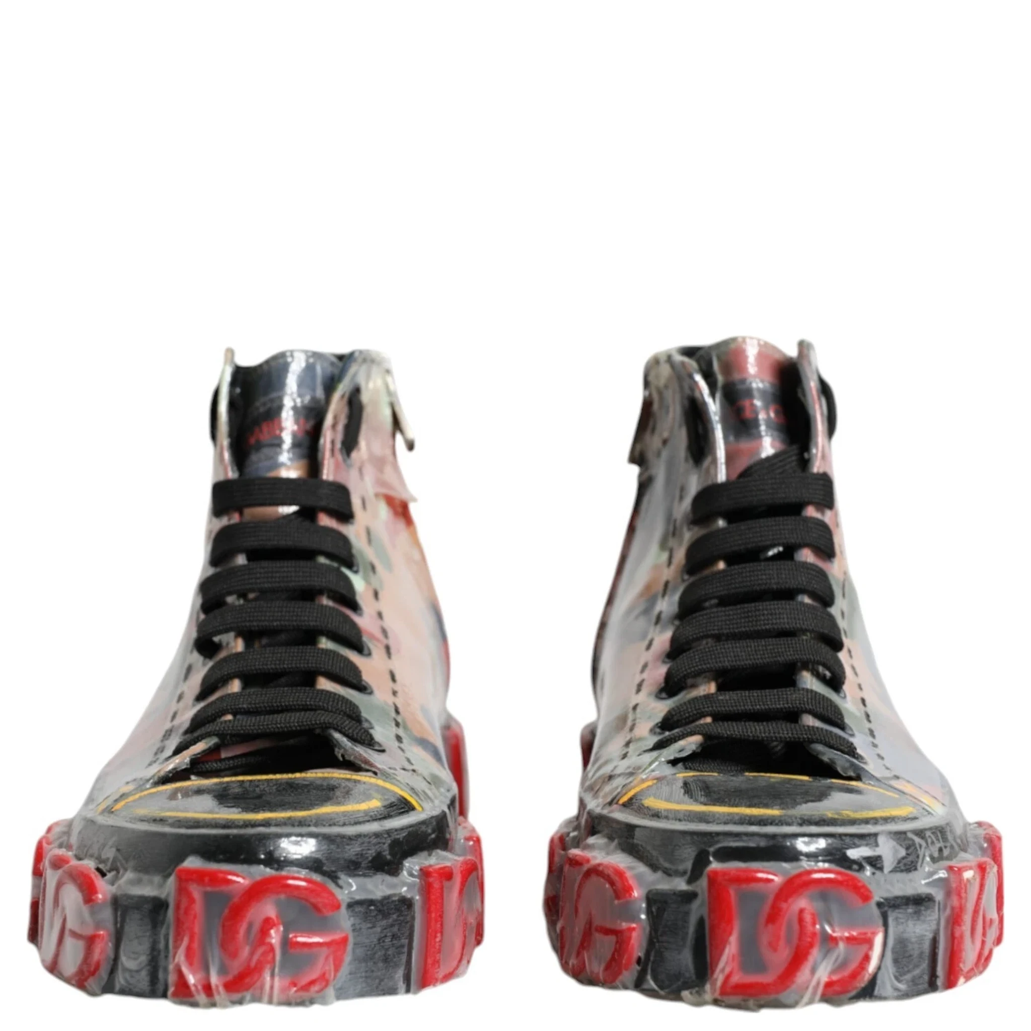 Multicolor Camouflage High Top Sneakers Shoes