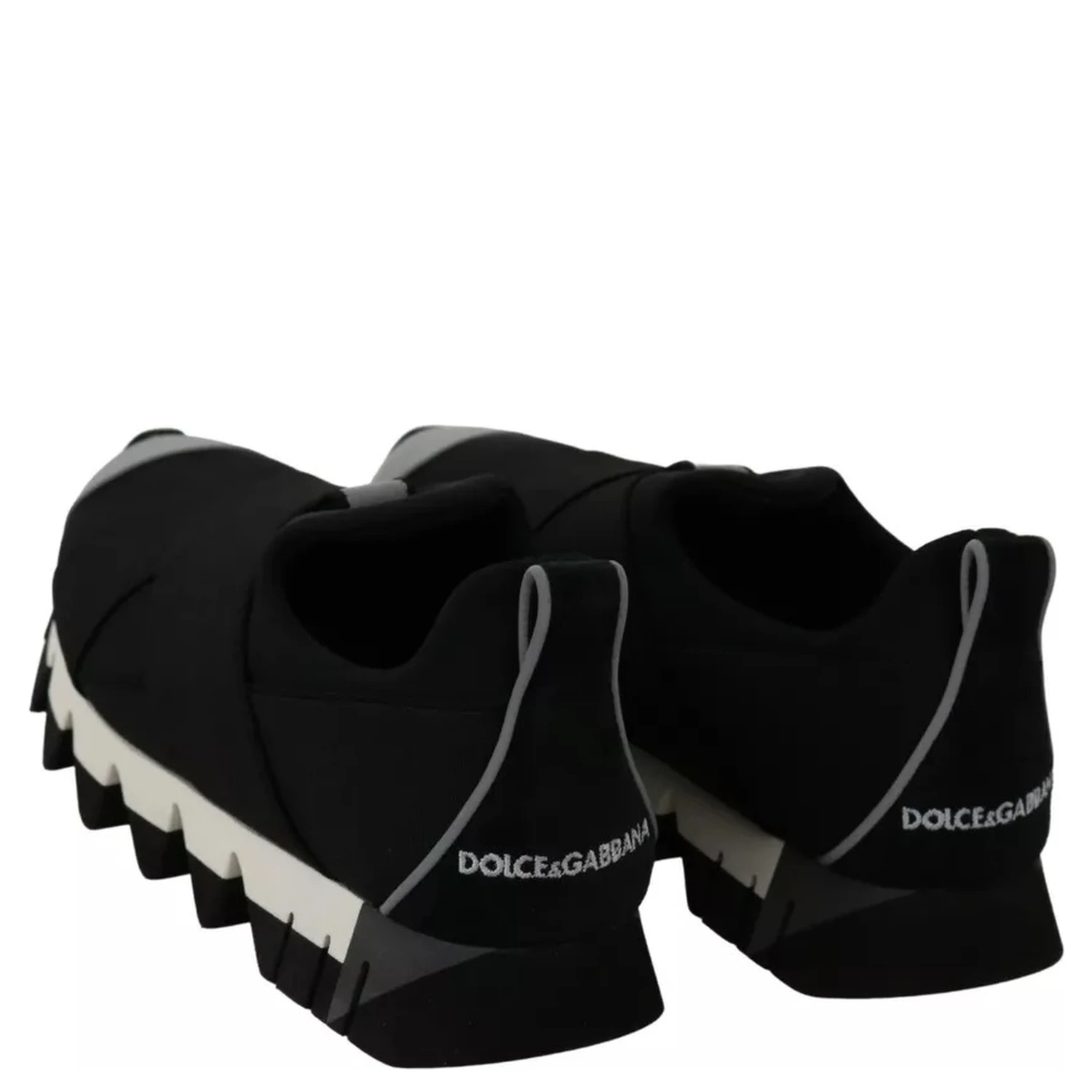 Black Shark Neoprene Stretch Sneakers Shoes