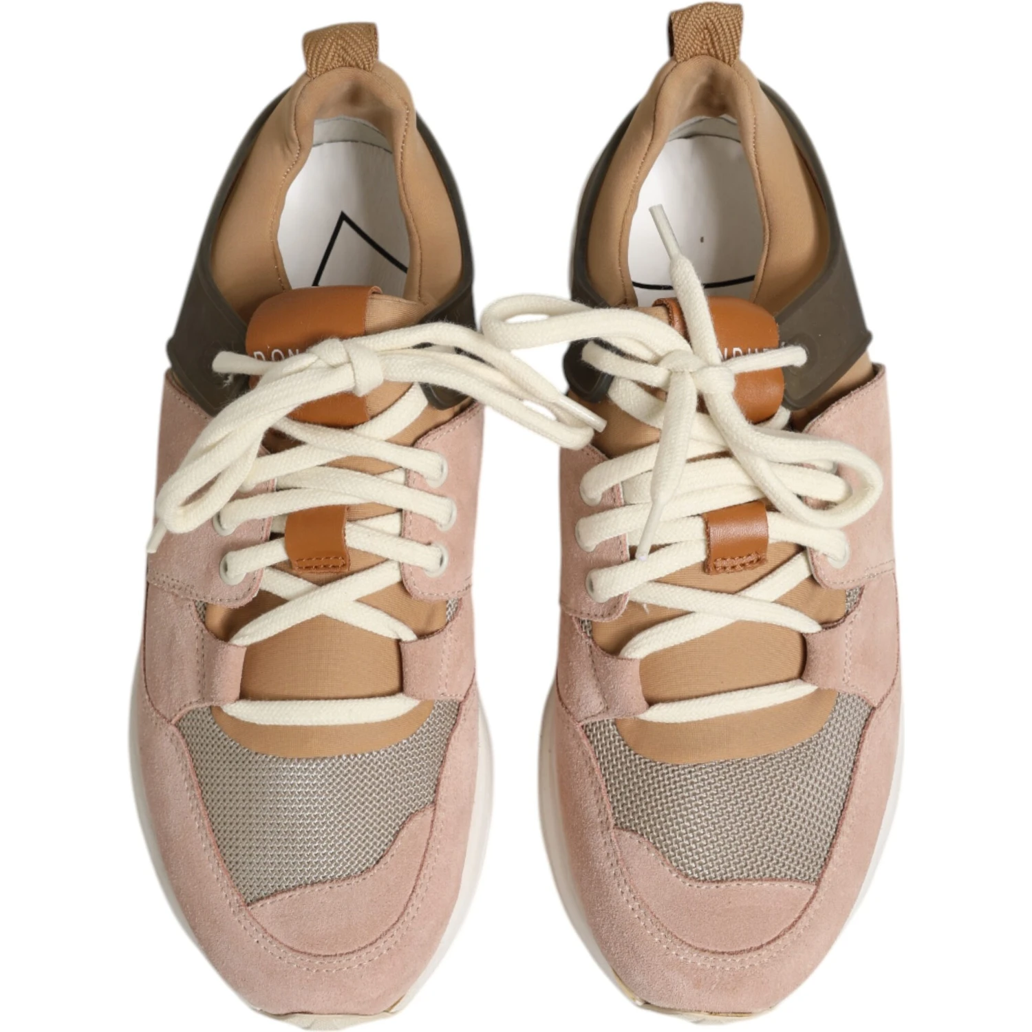 Multicolor Suede Low Top Women Sneakers Shoes
