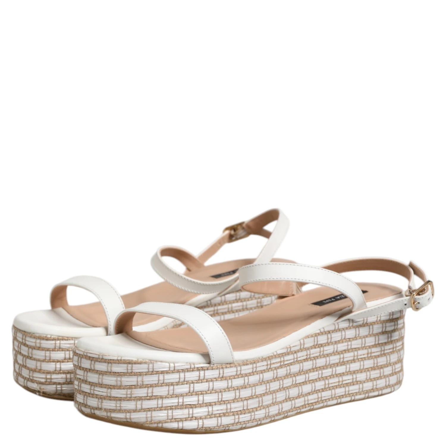 White Espadrilles Ankle Strap Sandals Shoes