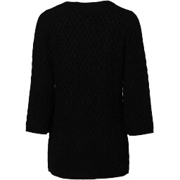 Black Cashmere Quilted Embellished Jacket