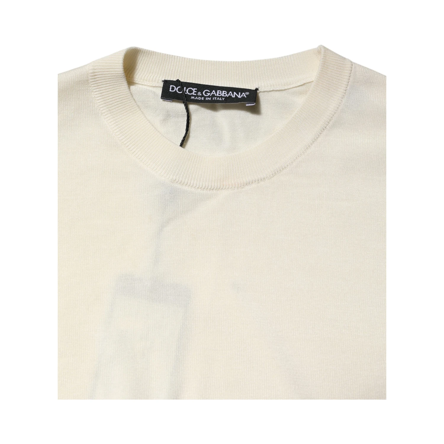 White Silk Short Sleeves Blouse Pullover Top