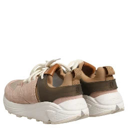 Multicolor Suede Low Top Women Sneakers Shoes