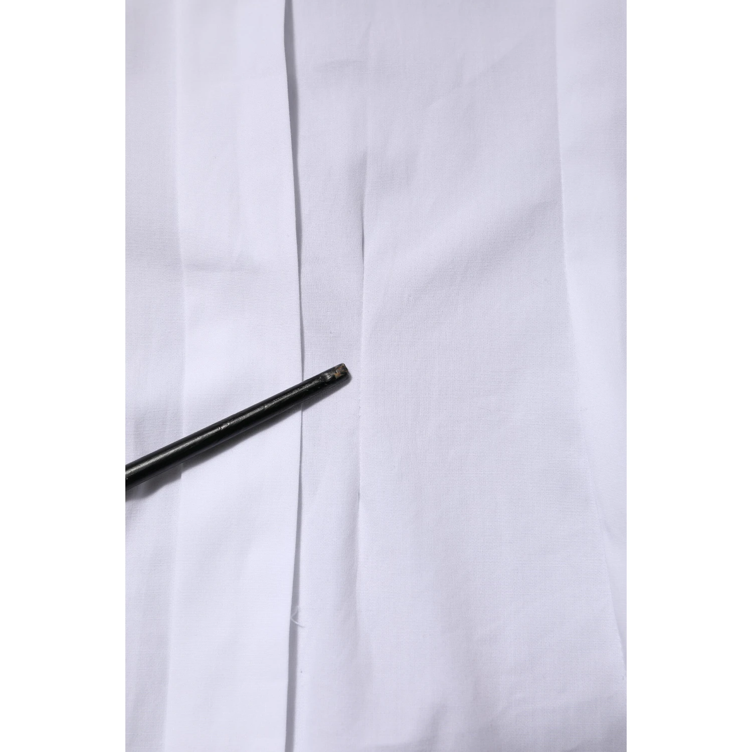 White Cotton Long Sleeves Collared Shirt Top