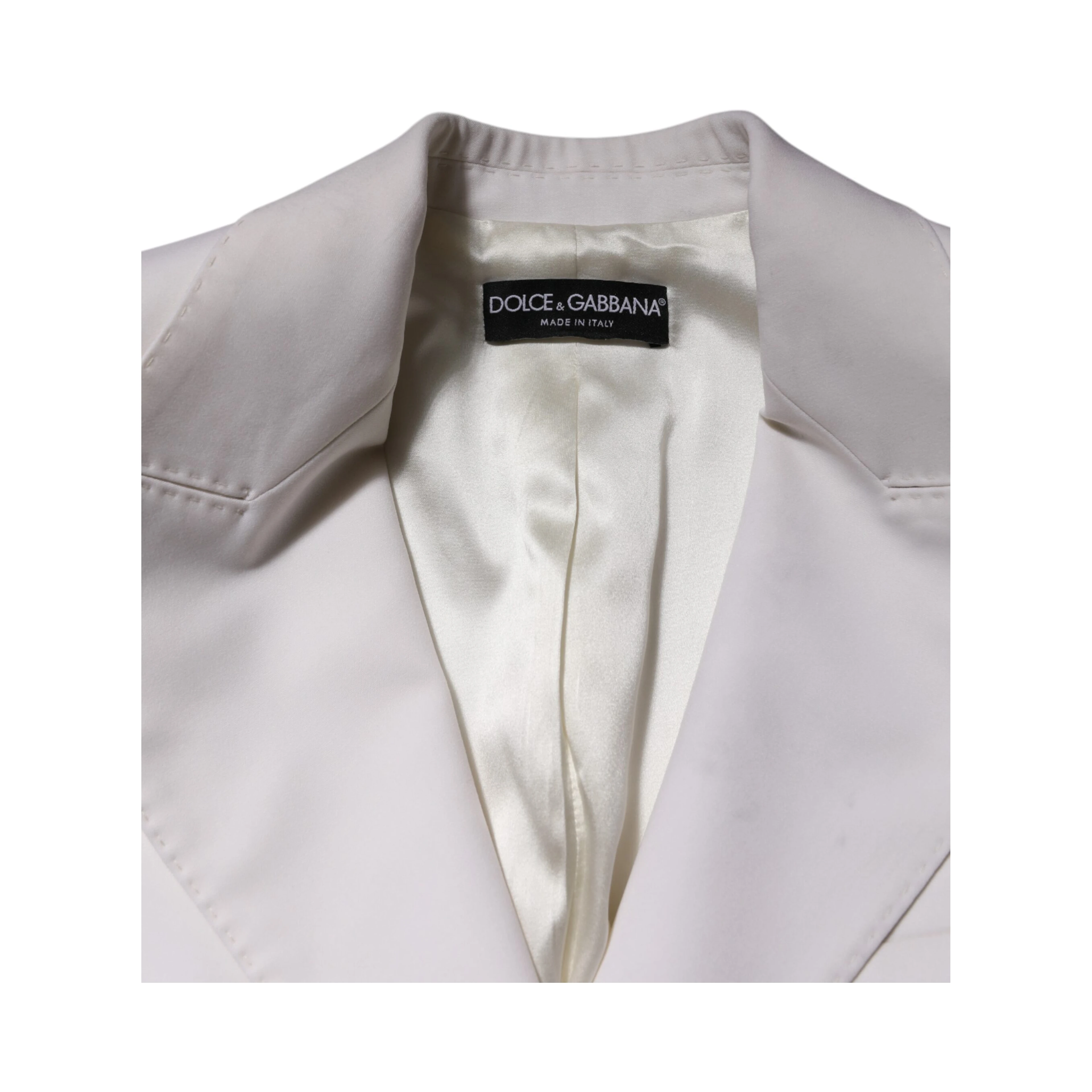 White Wool Single Breasted Women Coat Jacket