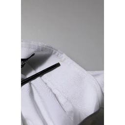 White Rose Embroidery Collared Shirt Top
