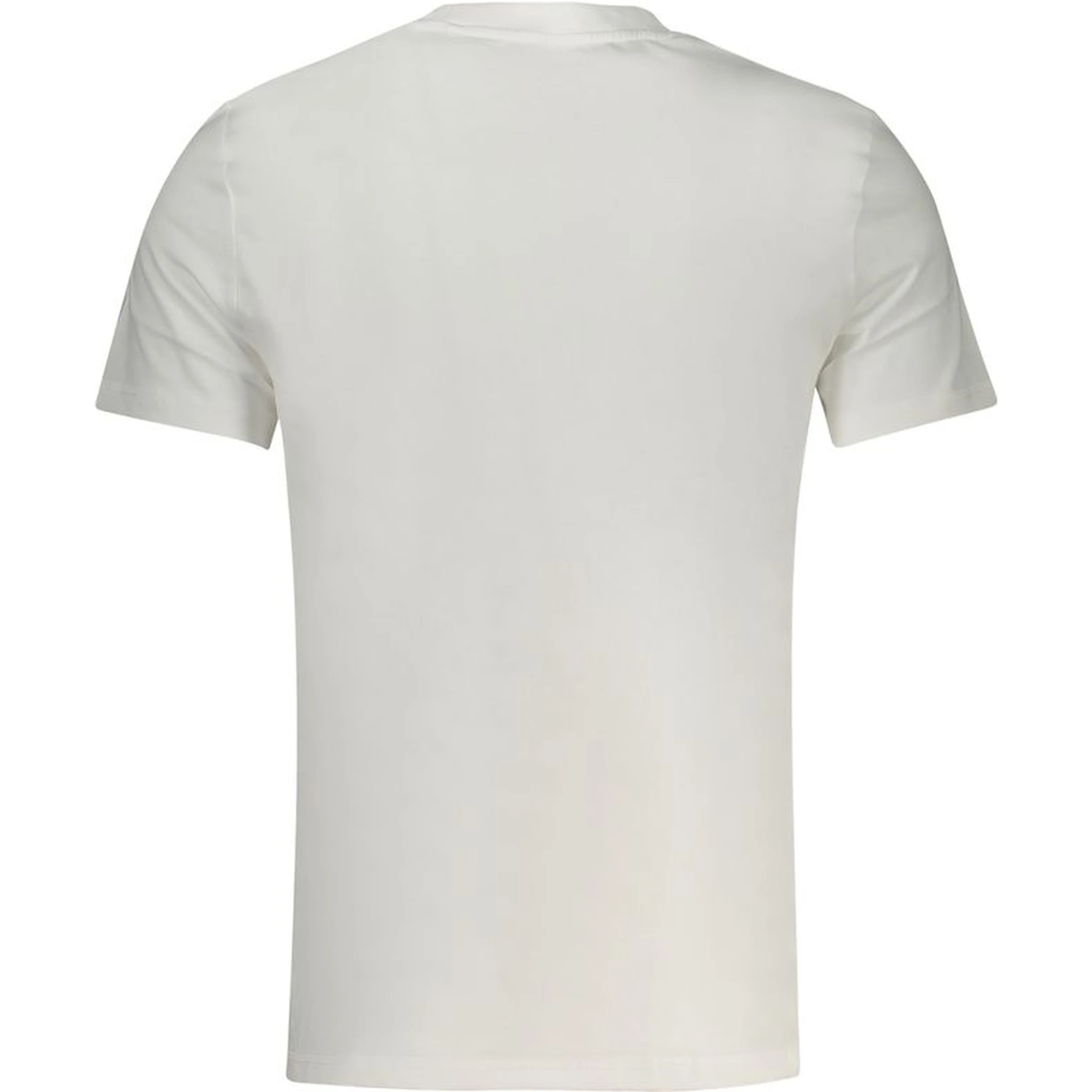 تي شيرت قطني أبيض