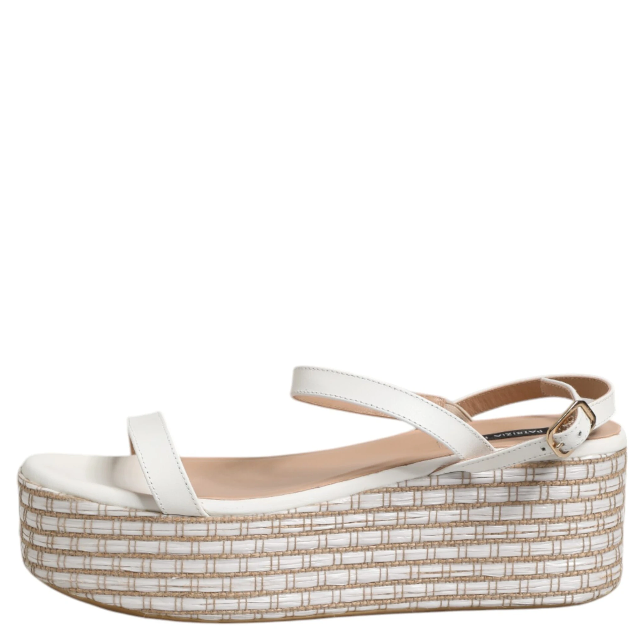 White Espadrilles Ankle Strap Sandals Shoes