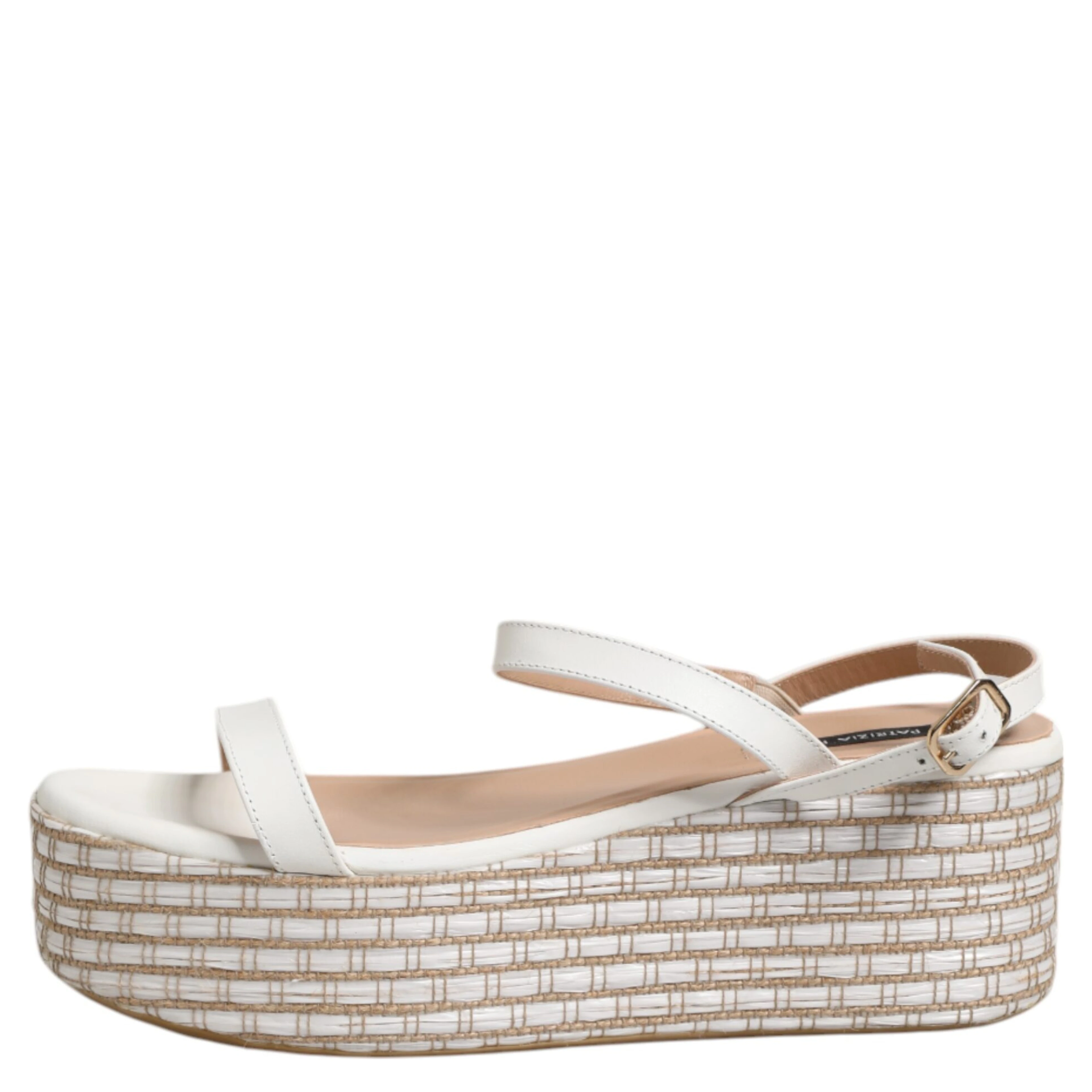 White Espadrilles Ankle Strap Sandals Shoes