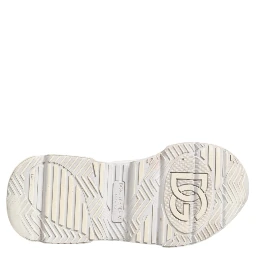 White DAYMASTER Calf Leather Sneakers Shoes