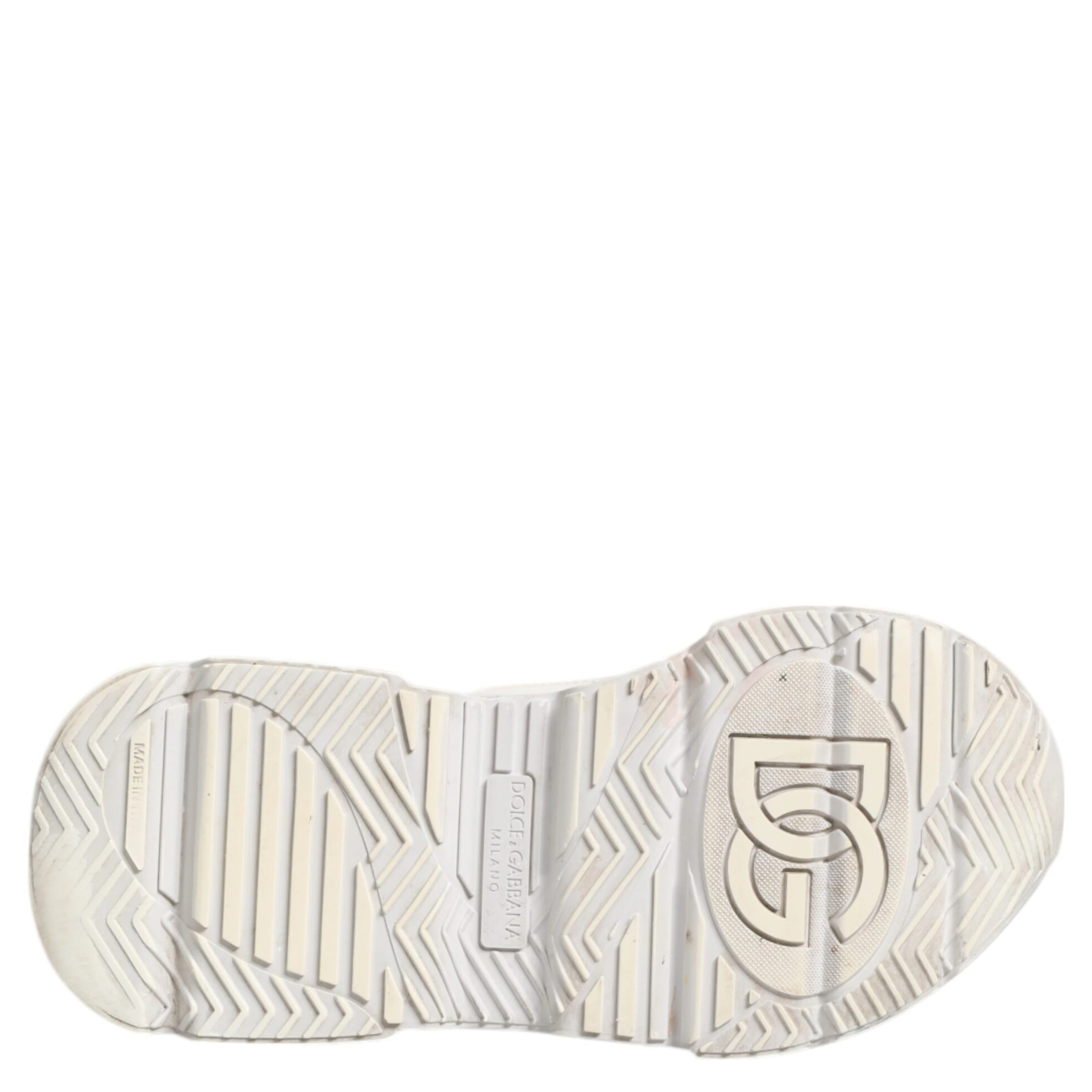White DAYMASTER Calf Leather Sneakers Shoes