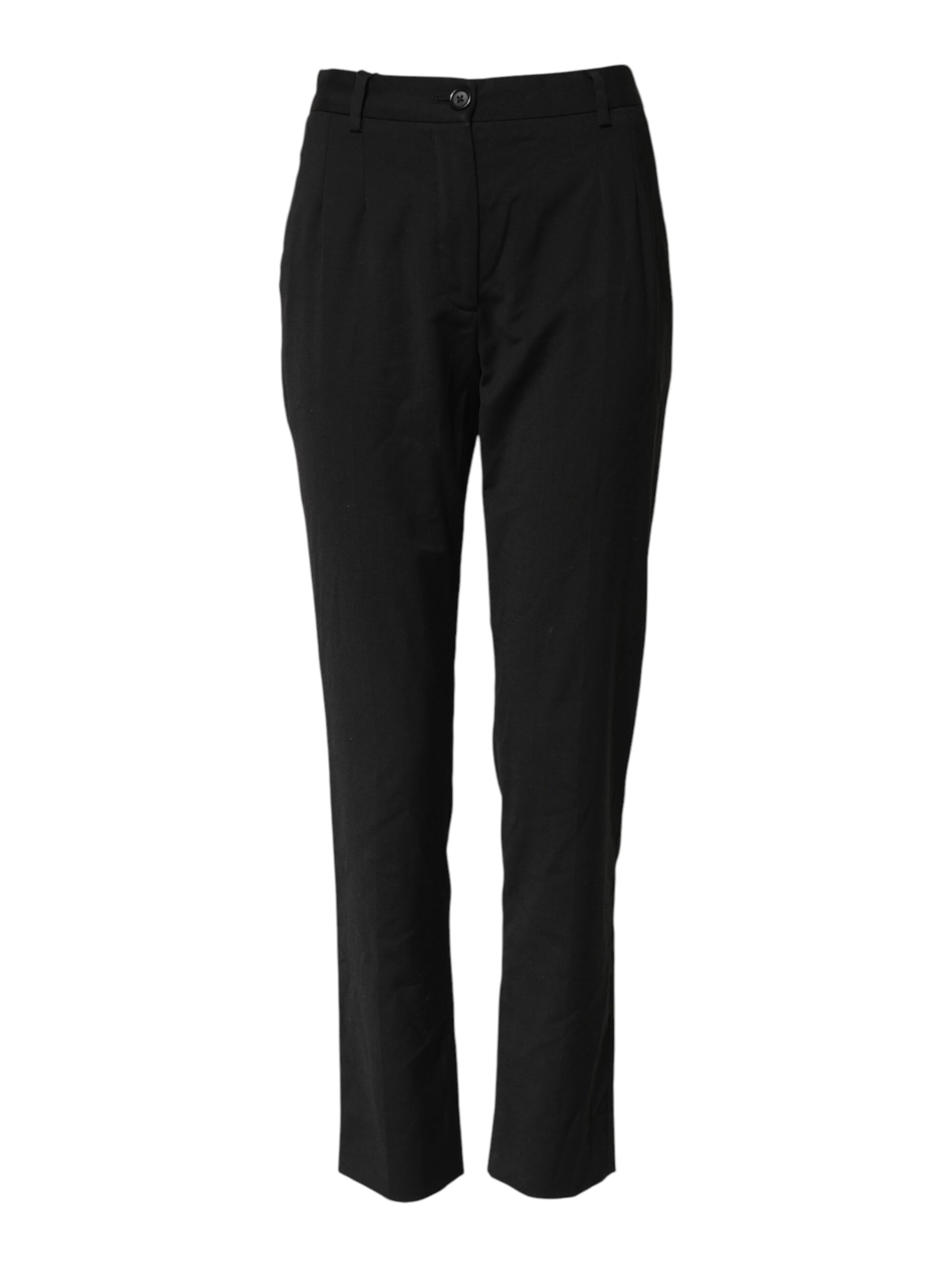 Black STAFF High Waist Tapered Pants