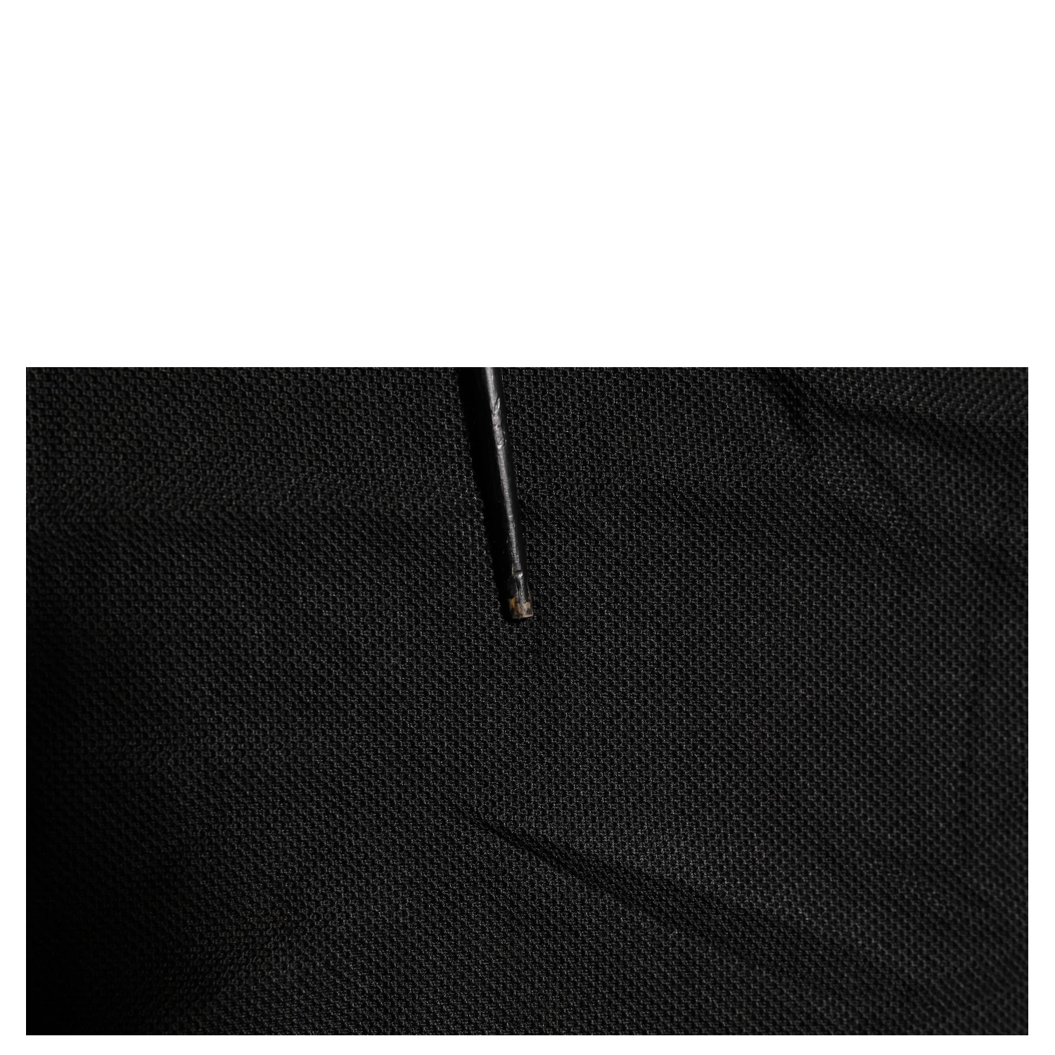 Black DG Silk Vneck Collared Men Polo T-shirt