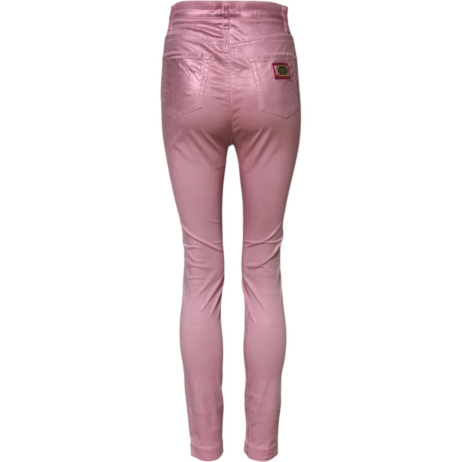 Pink GRACE High Waisted Skinny Denim Jeans