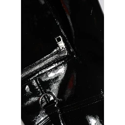 Black High Waist Cargo Bootcut Pants