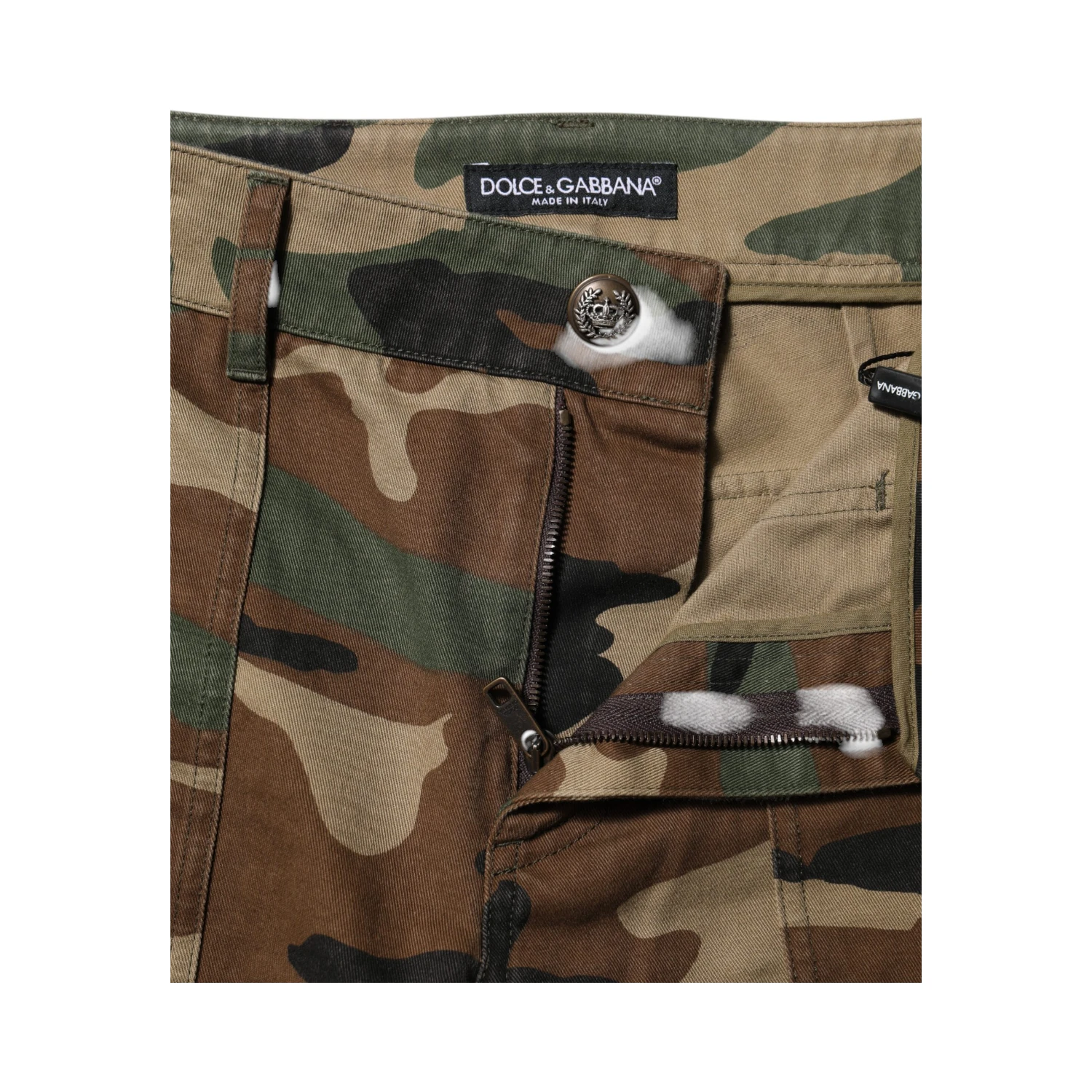 Multicolor Camouflage Cargo Pants