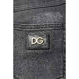 Dark Gray AUDREY Cotton Skinny Denim Jeans