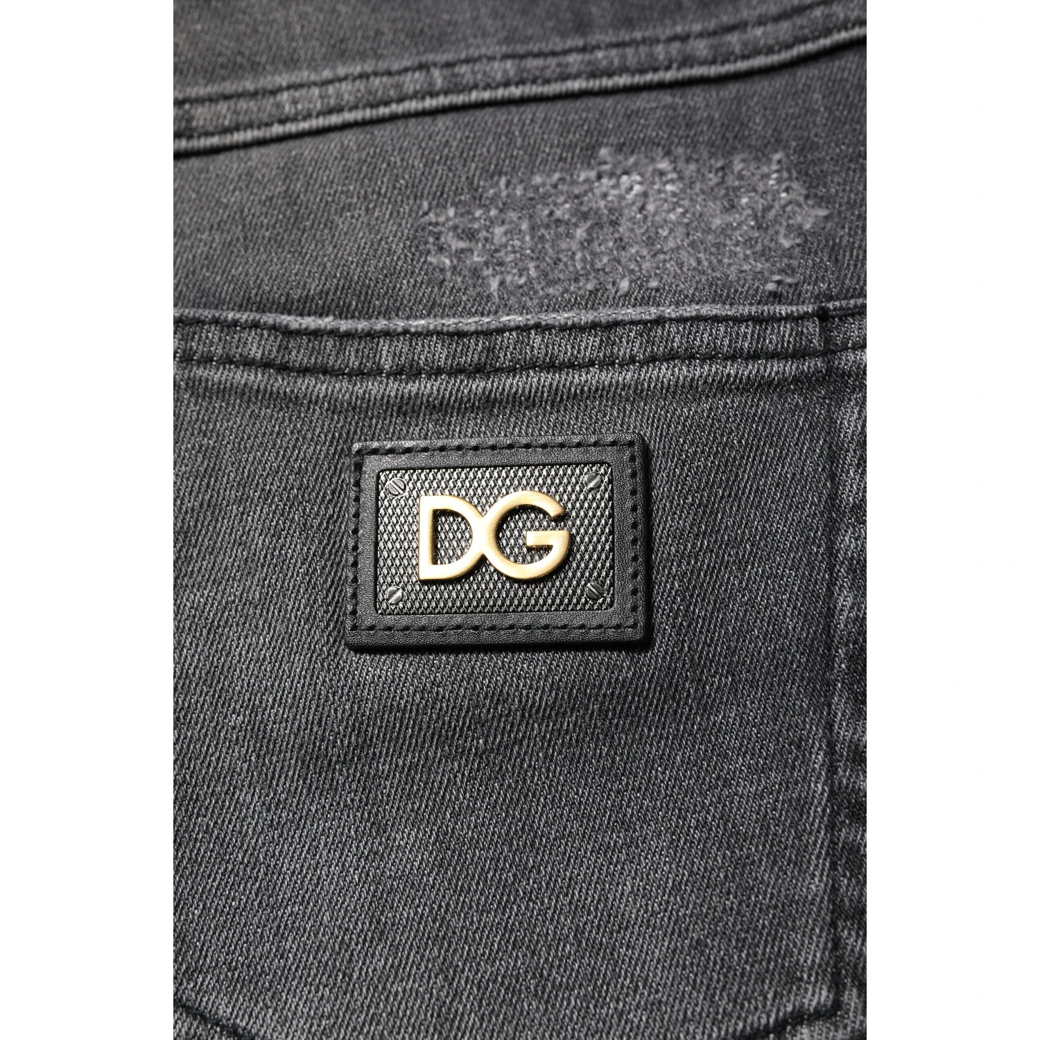 Dark Gray AUDREY Cotton Skinny Denim Jeans