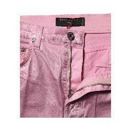 Pink GRACE High Waisted Skinny Denim Jeans