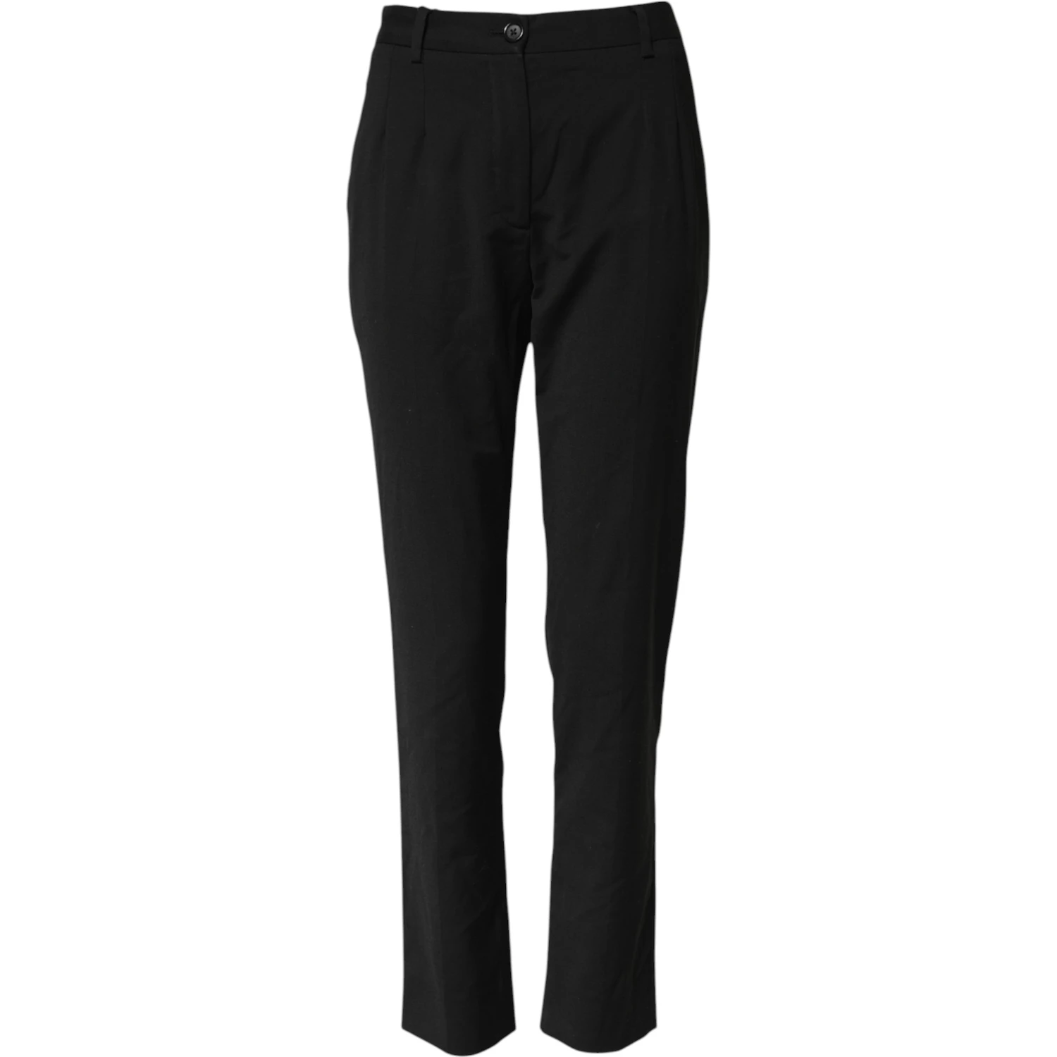 Black STAFF High Waist Tapered Pants