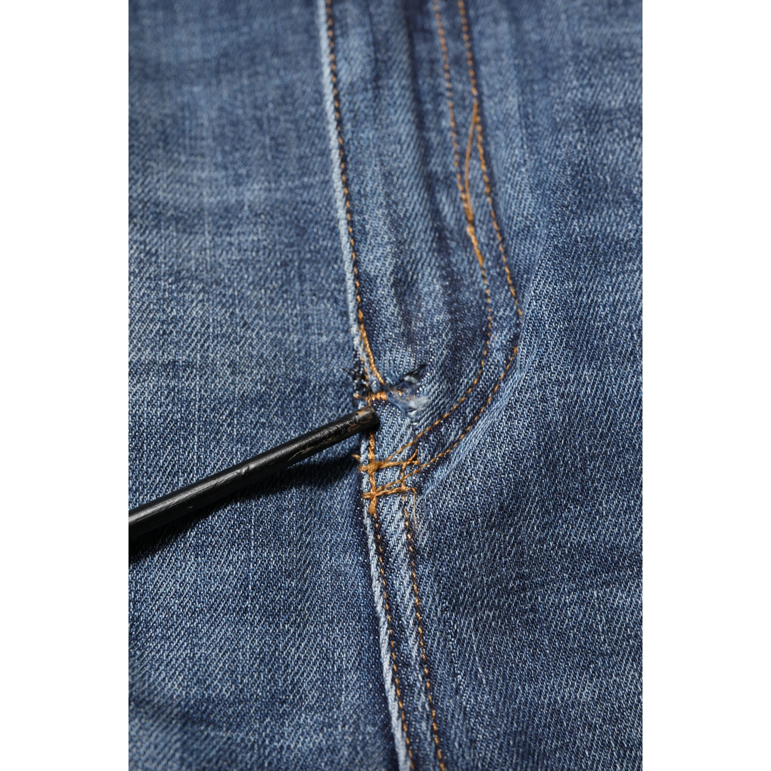 Blue Cotton HighWaist Skinny Denim Jeans