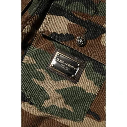 Multicolor Camouflage Cargo Pants