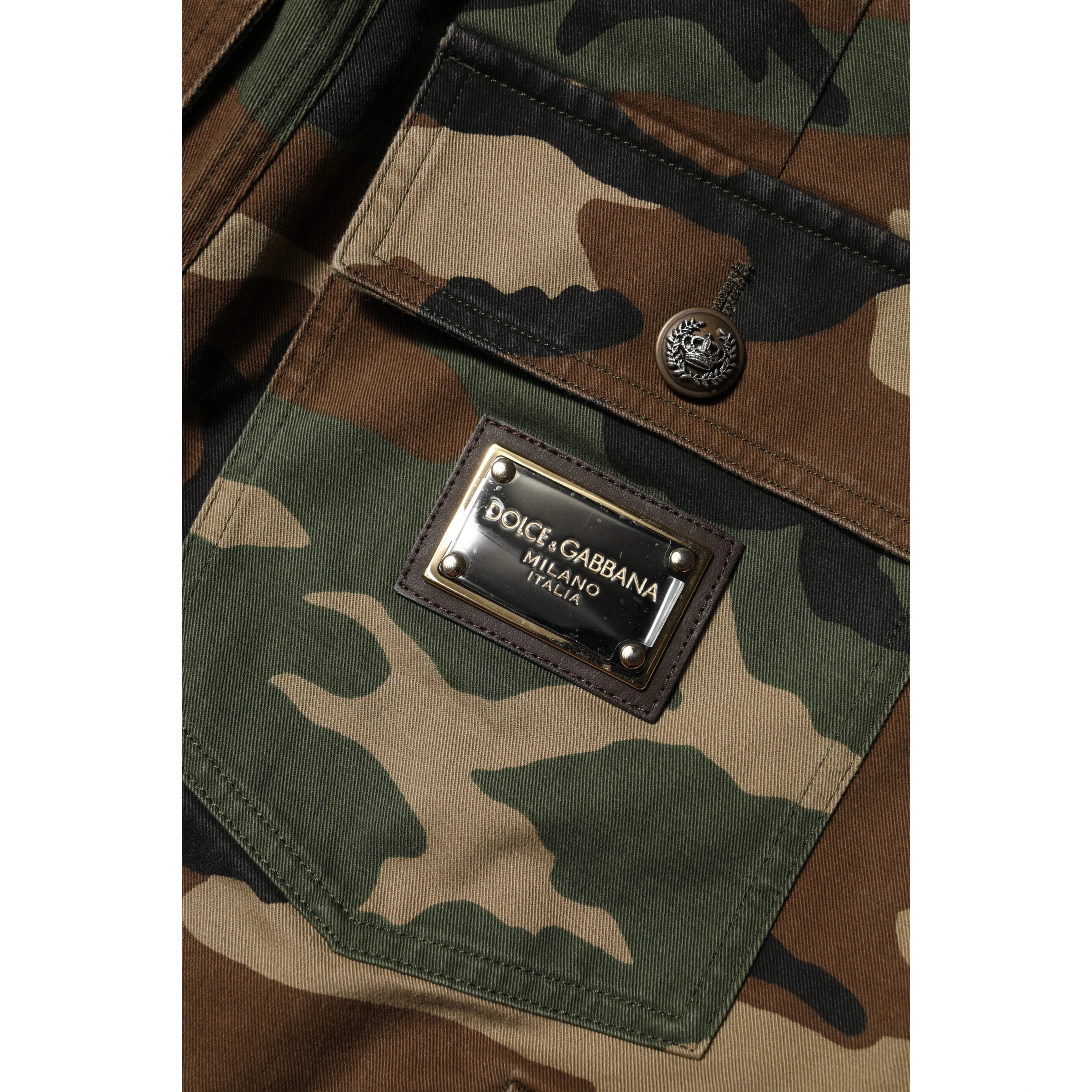 Multicolor Camouflage Cargo Pants