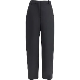 بنطال رسمي من الصوف الأسود