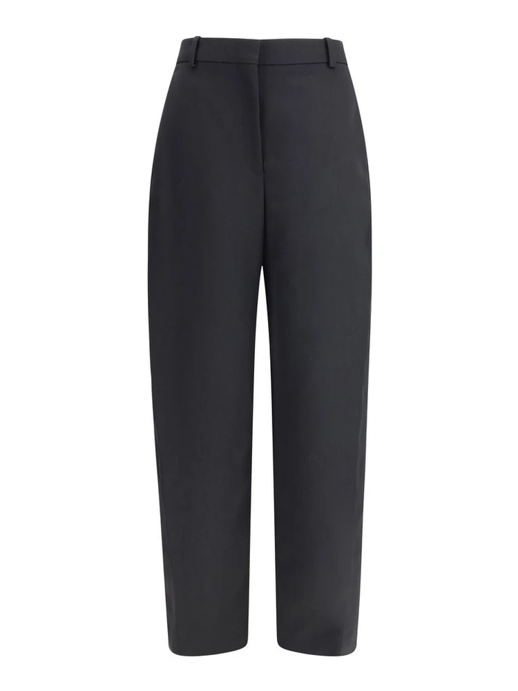 بنطال رسمي من الصوف الأسود