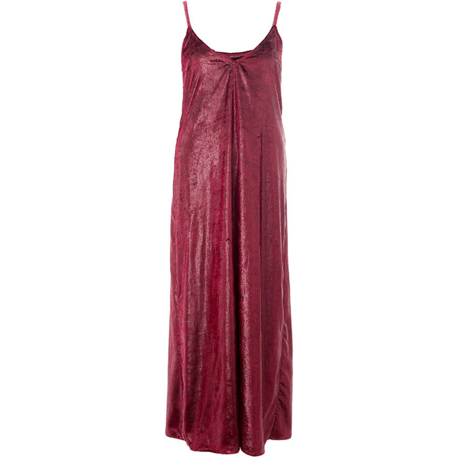 Bordeaux Polyester Cocktail Dress