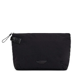 Black Nylon Clutch Bag