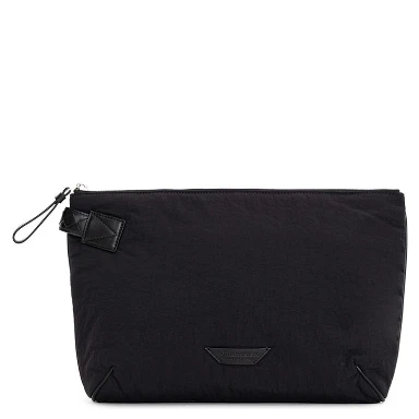 Black Nylon Clutch Bag