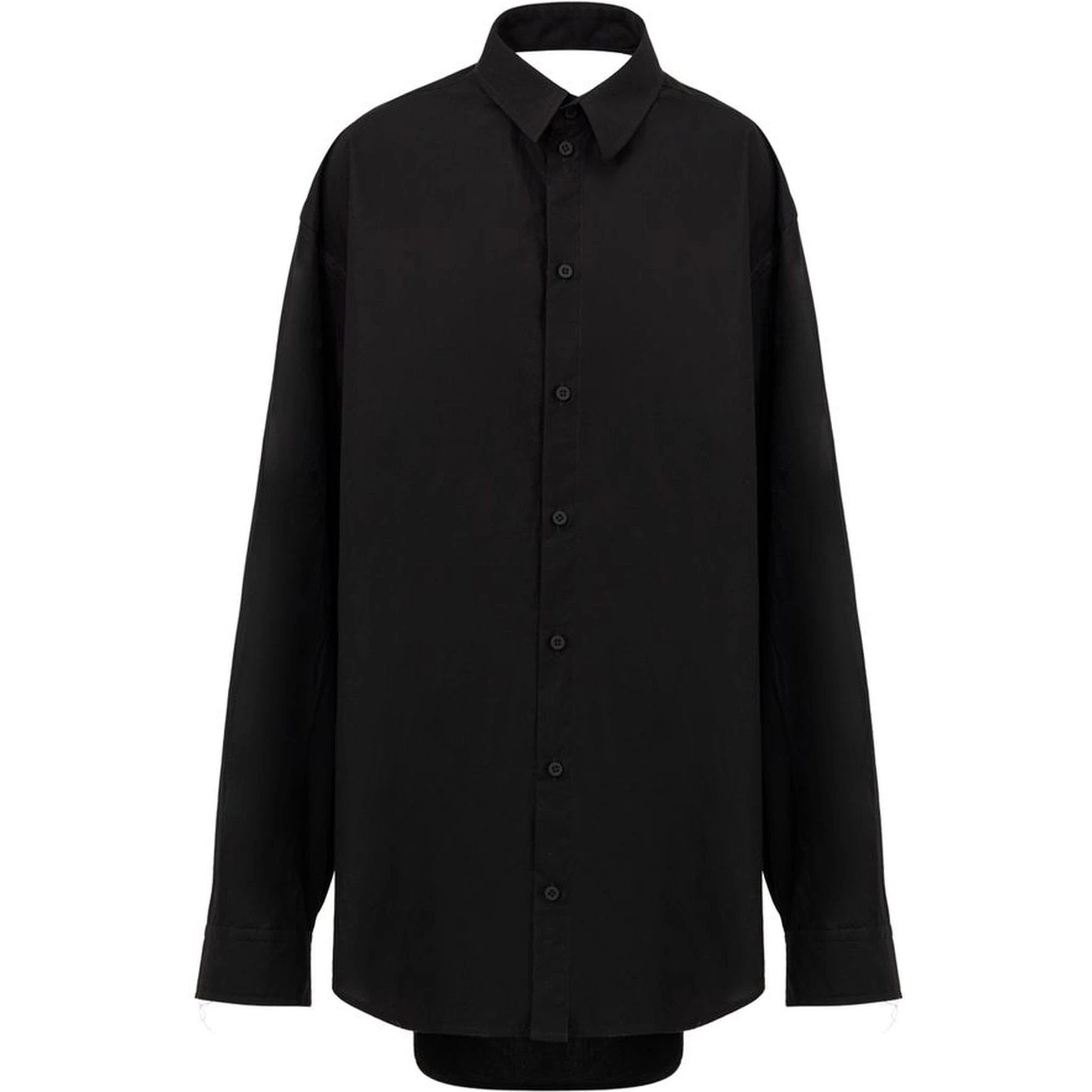 Black Cotton Long Dress