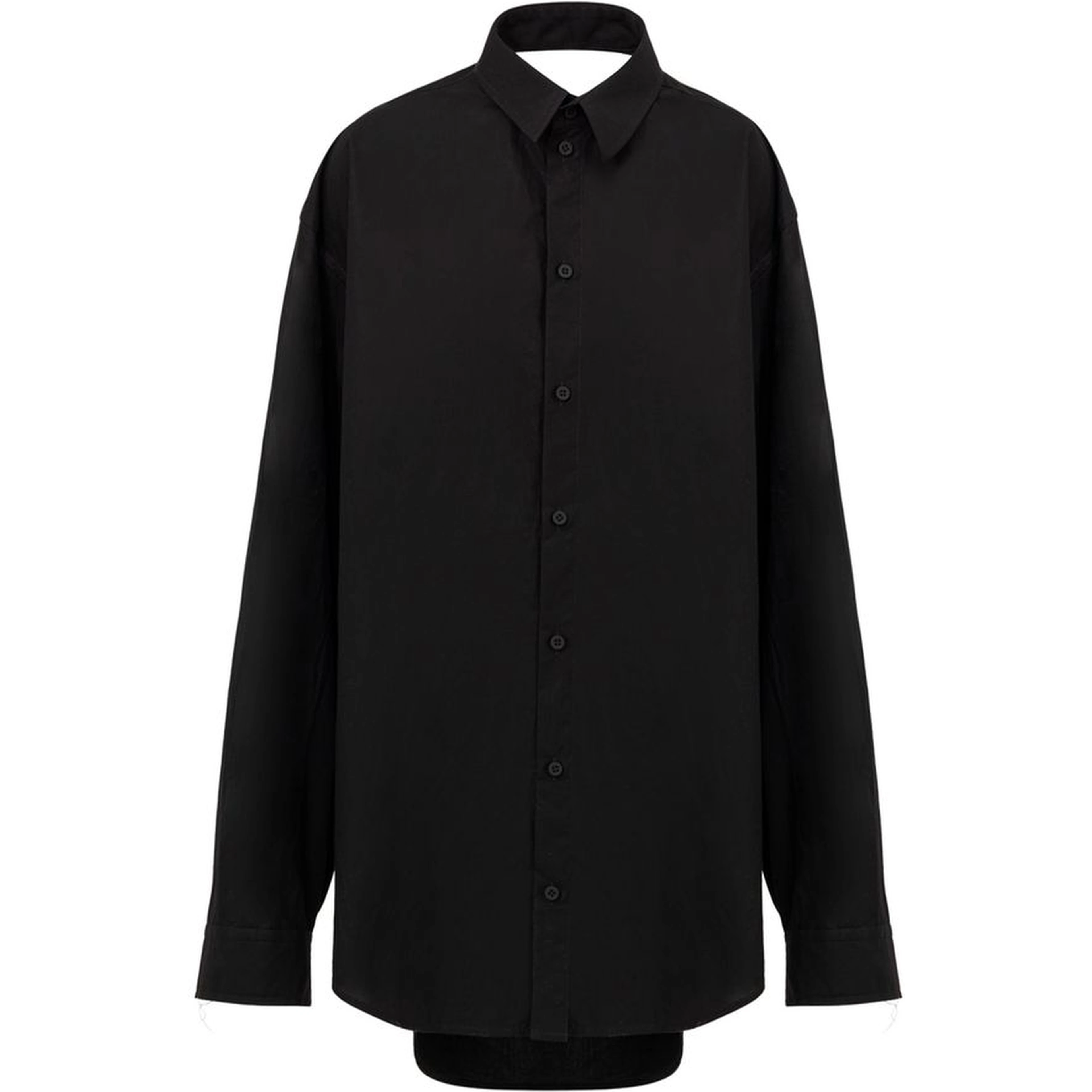 Black Cotton Long Dress