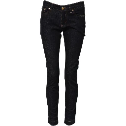Blue Cotton PRETTY LowWaist Skinny Denim Jeans