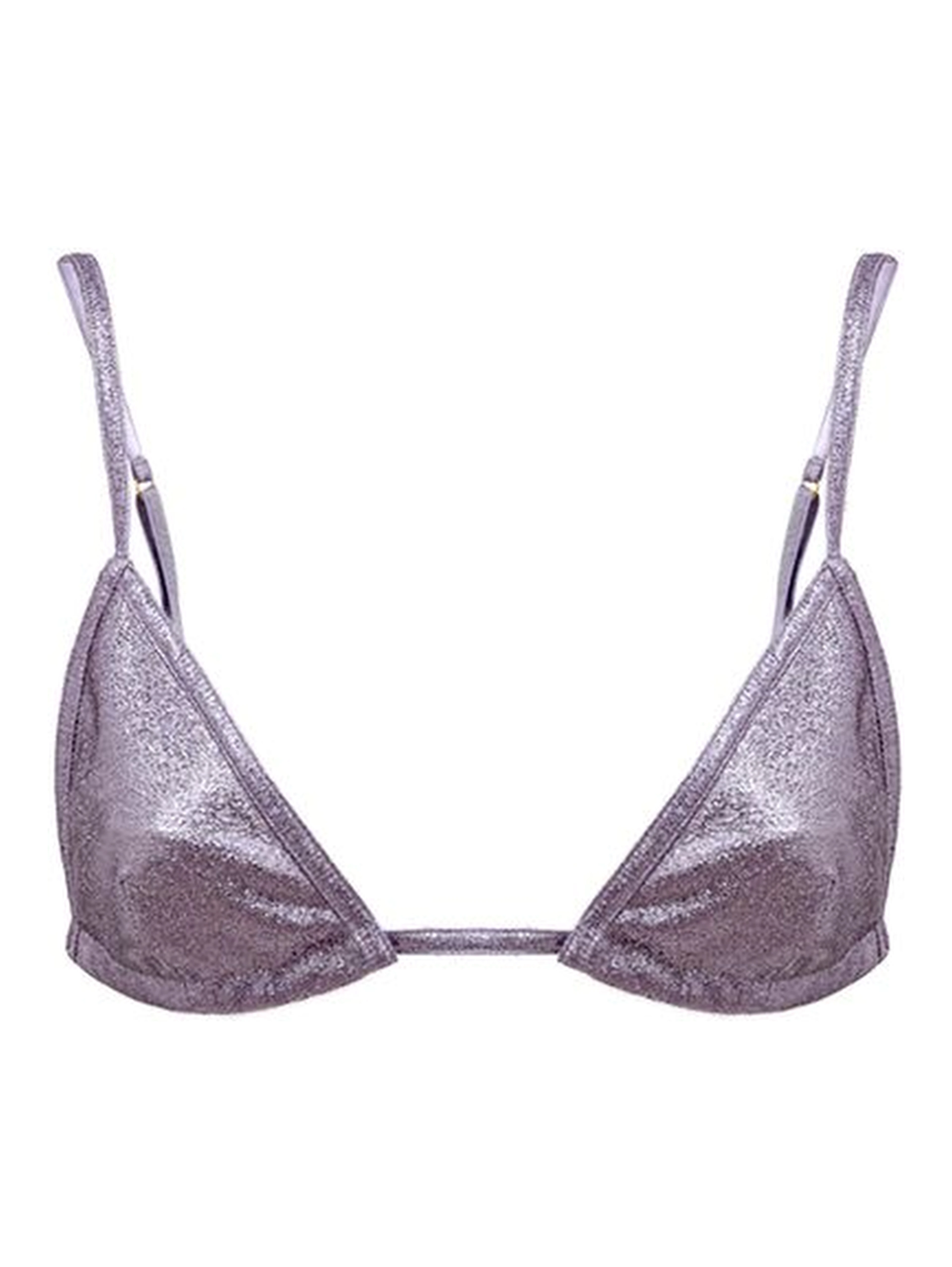 Purple Polyamide Bra