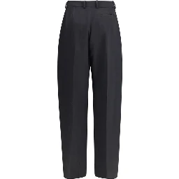 بنطال رسمي من الصوف الأسود