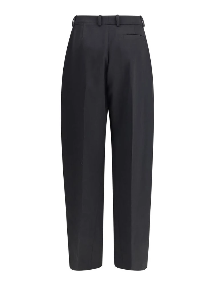 بنطال رسمي من الصوف الأسود alternative