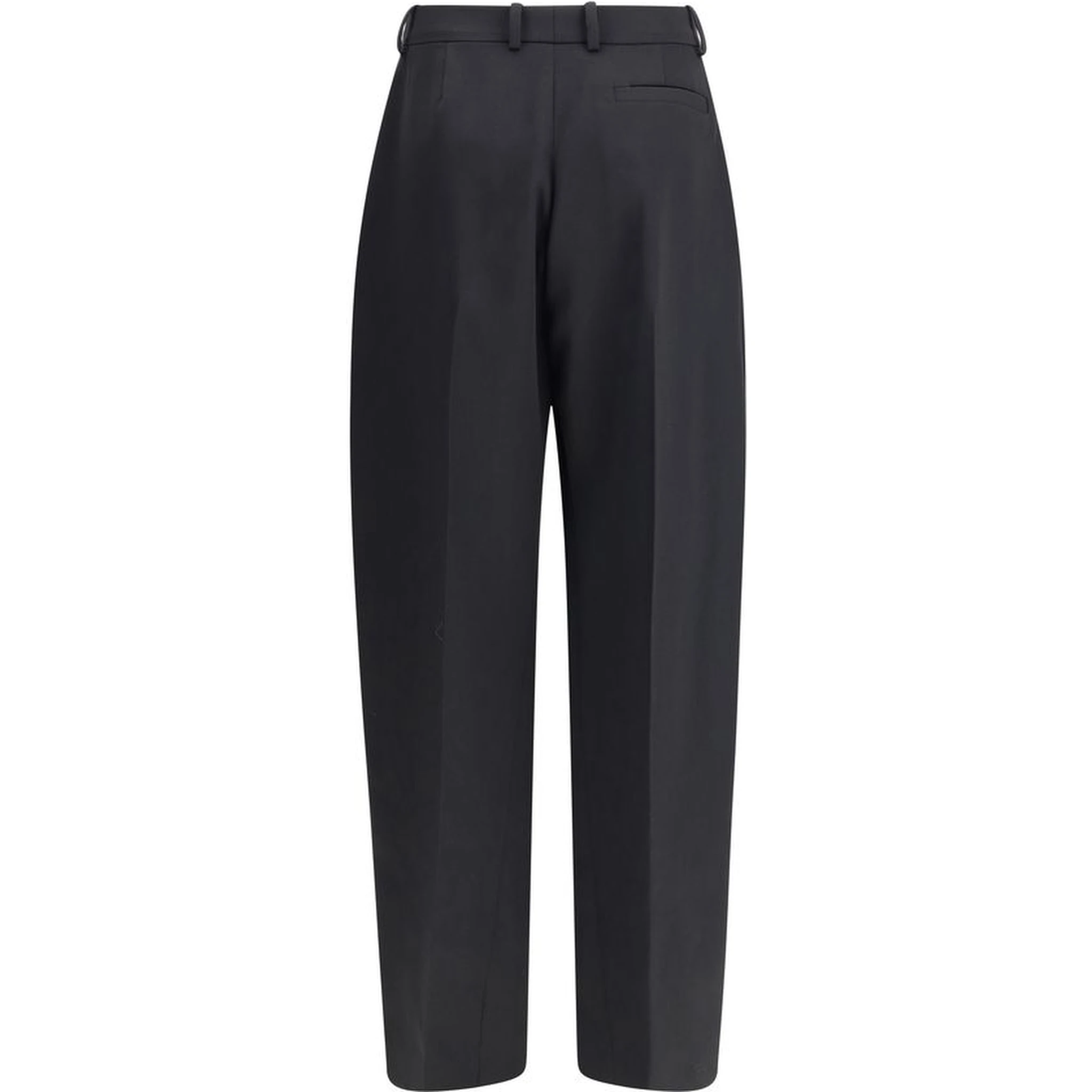 بنطال رسمي من الصوف الأسود