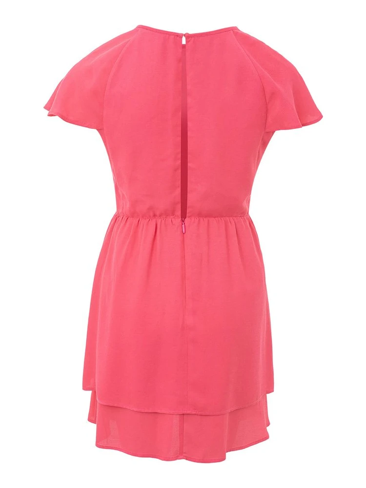 Fuchsia Viscose Casual Dress alternative