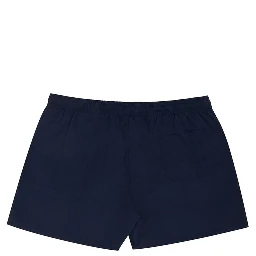 Blue Polyester Swim Shorts