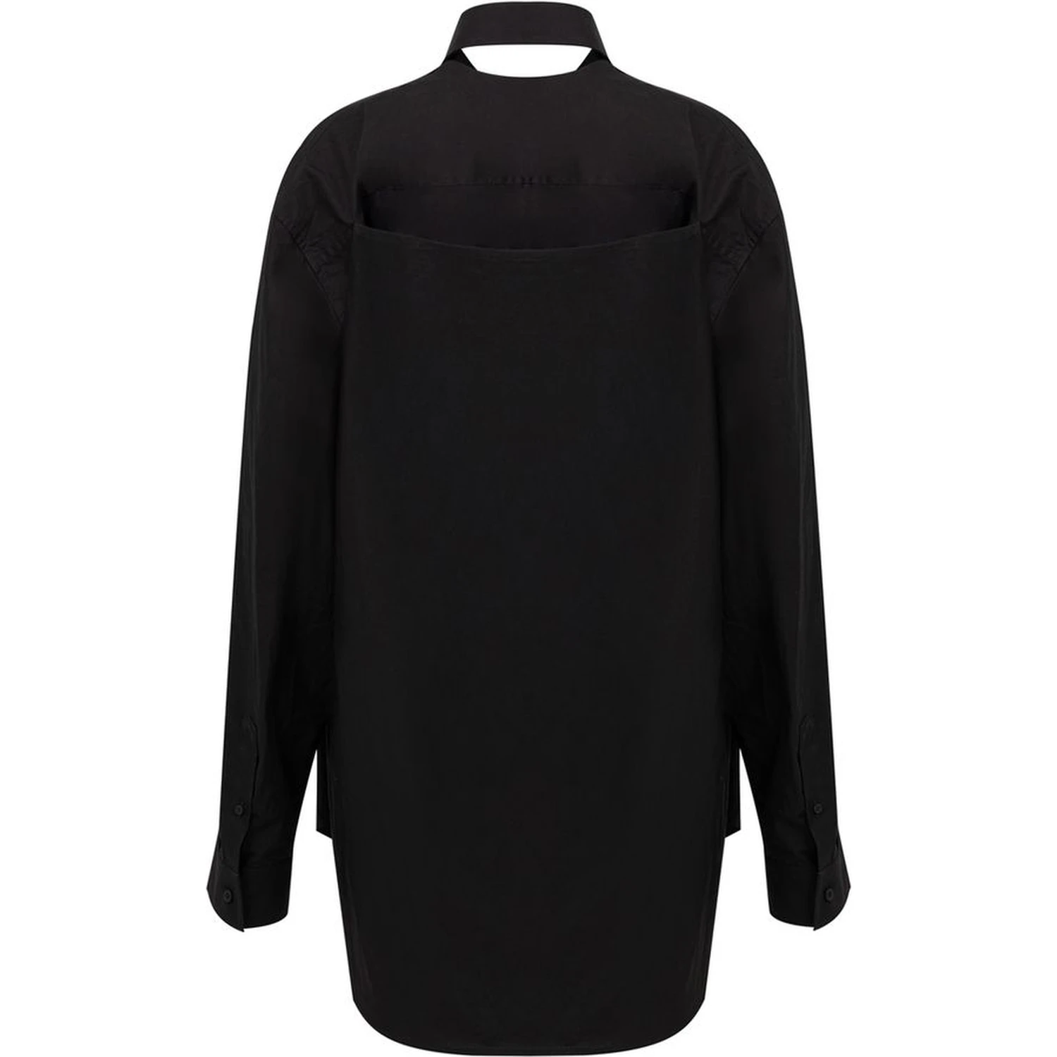 Black Cotton Long Dress