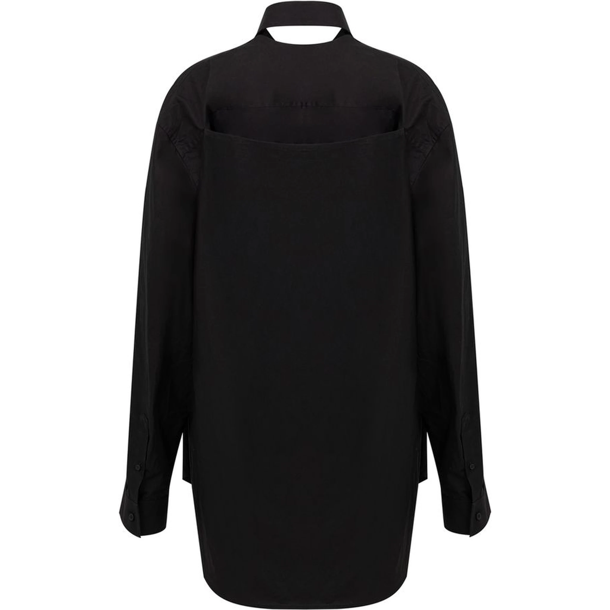 Black Cotton Long Dress