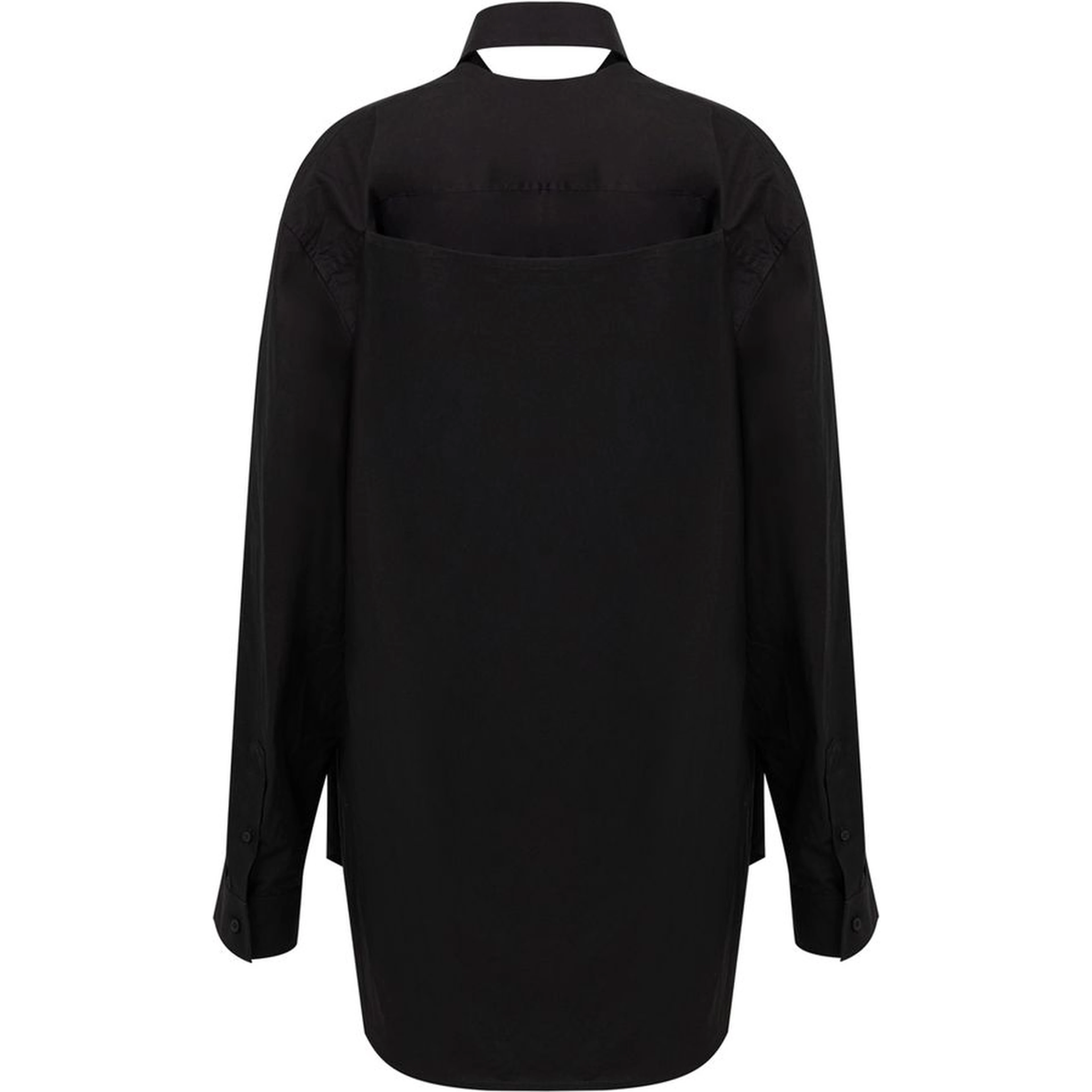 Black Cotton Long Dress
