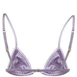 Purple Polyamide Bra