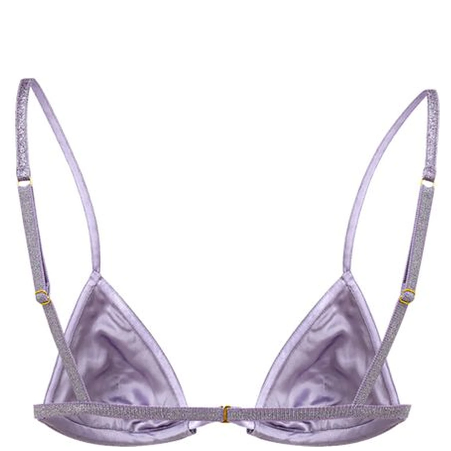 Purple Polyamide Bra