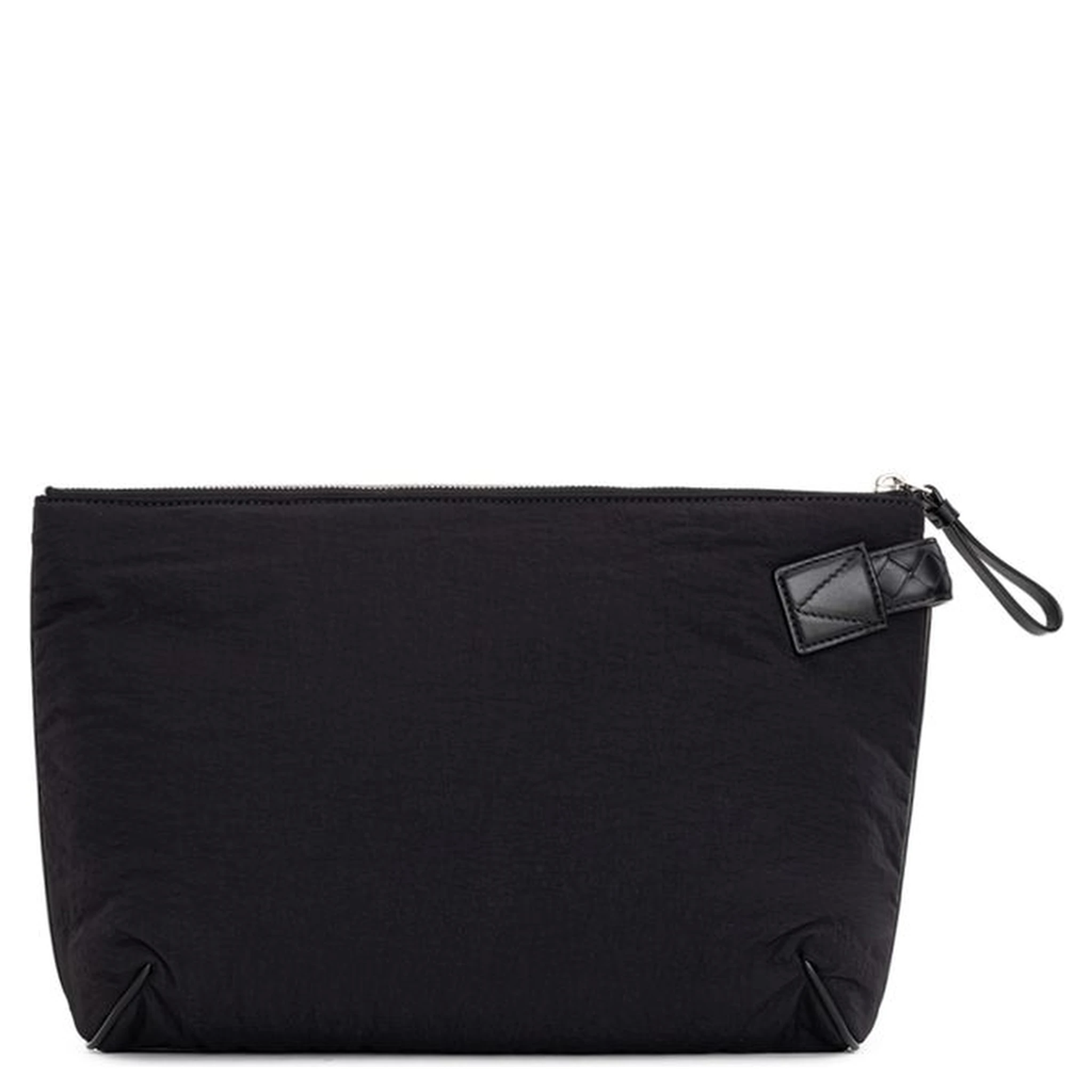 Black Nylon Clutch Bag